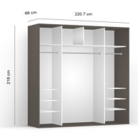 DRESSING LEX 221-218-66 C GRI/DMON/O